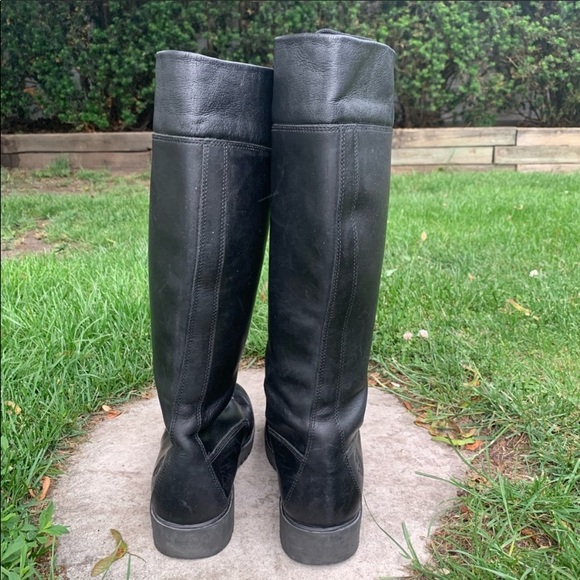 SOLD Vintage Timberland Tall Lace-Up Combat Boots - Picture 10 of 16